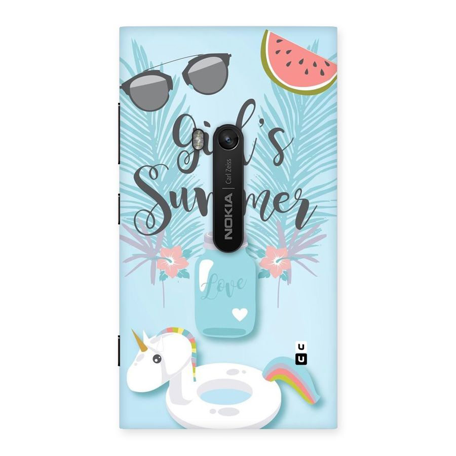 Girls Summer Back Case for Lumia 920