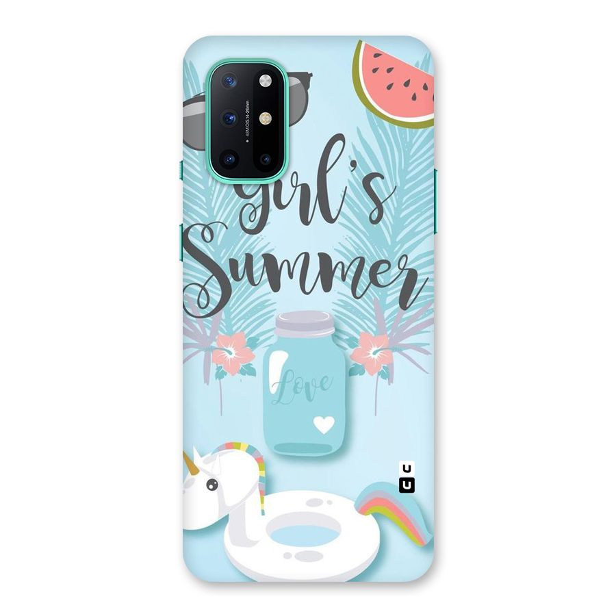 Girls Summer Back Case for OnePlus 8T
