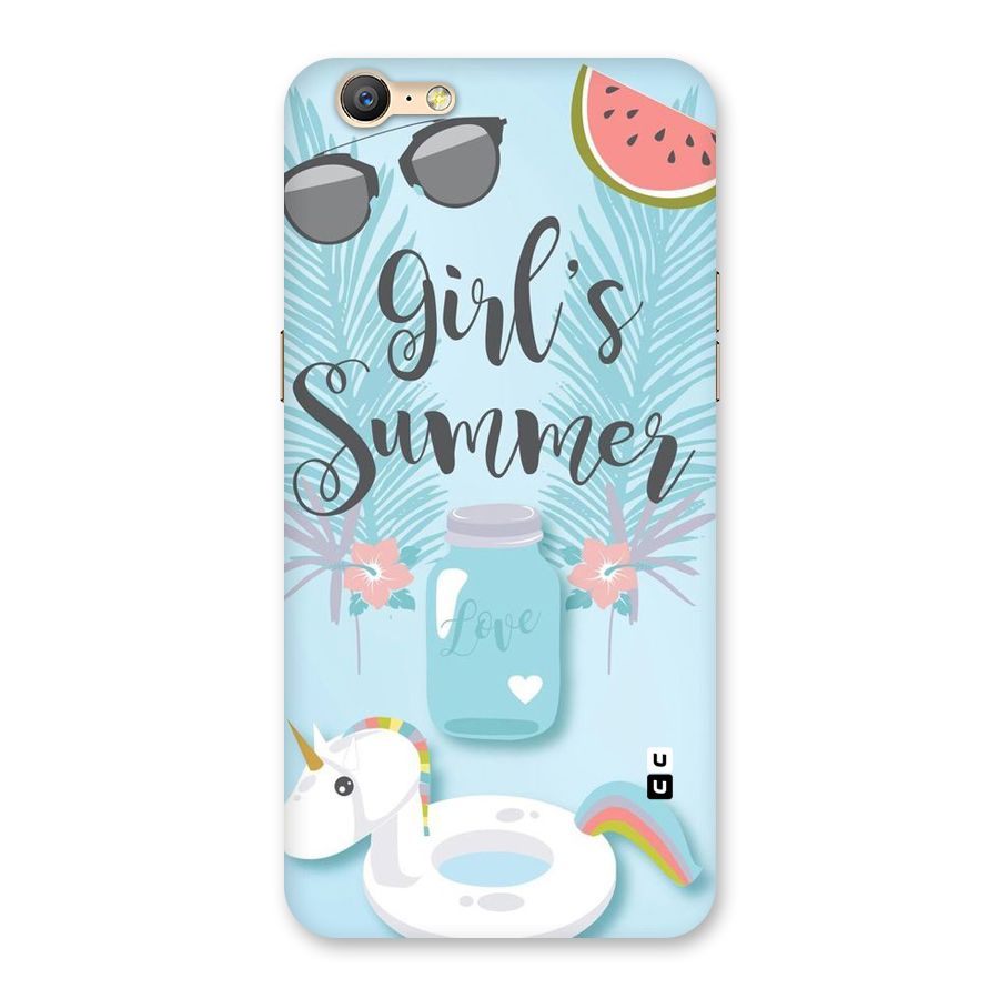 Girls Summer Back Case for Oppo A57