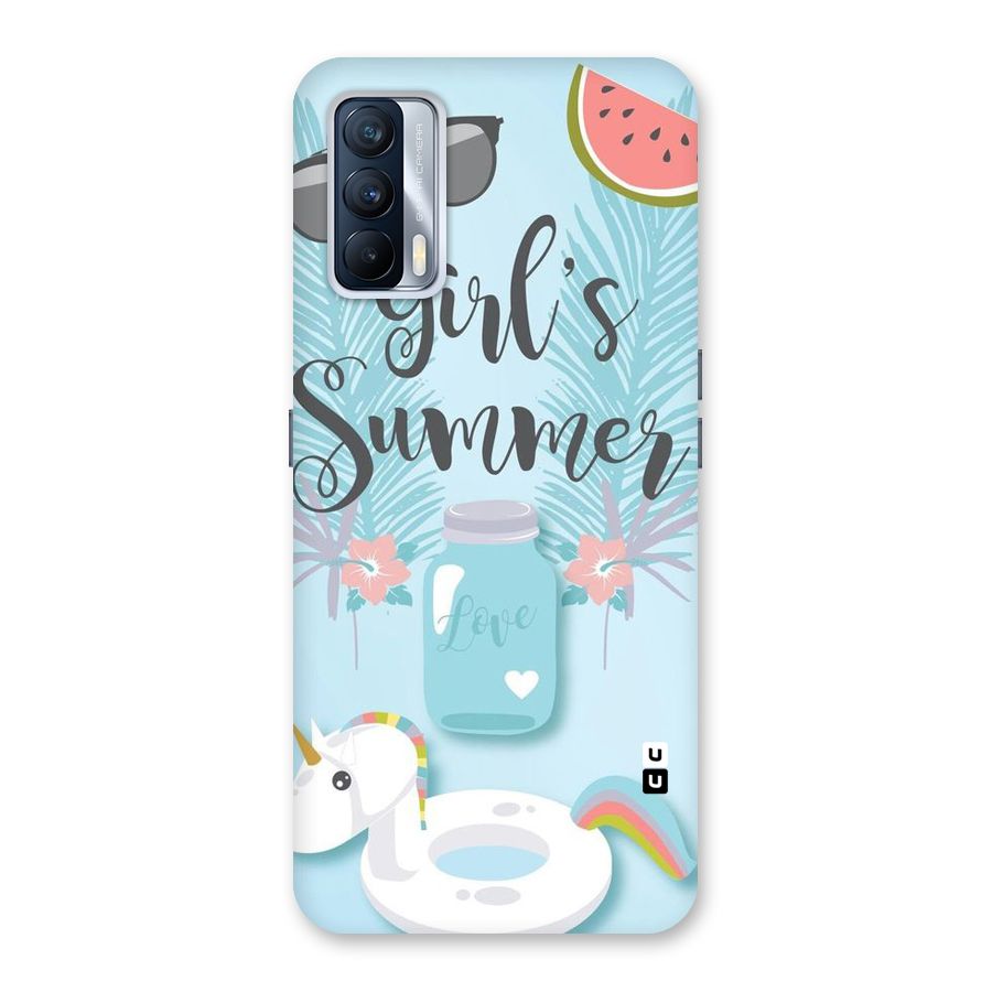 Girls Summer Back Case for Realme X7