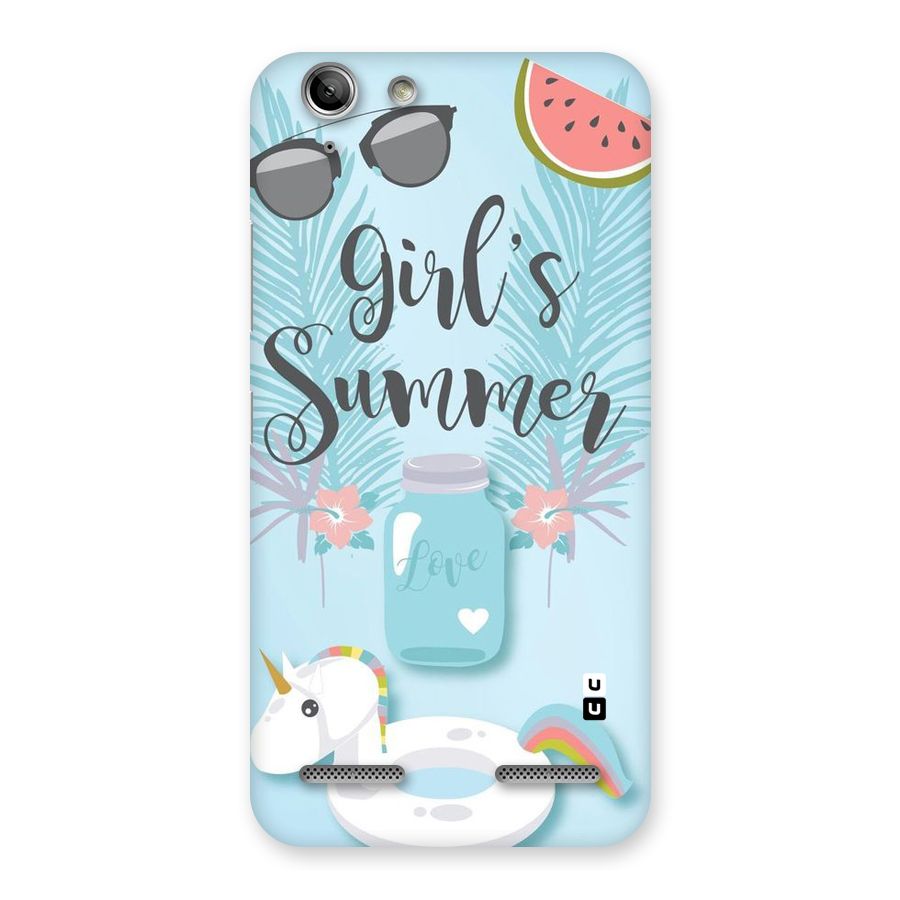 Girls Summer Back Case for Vibe K5