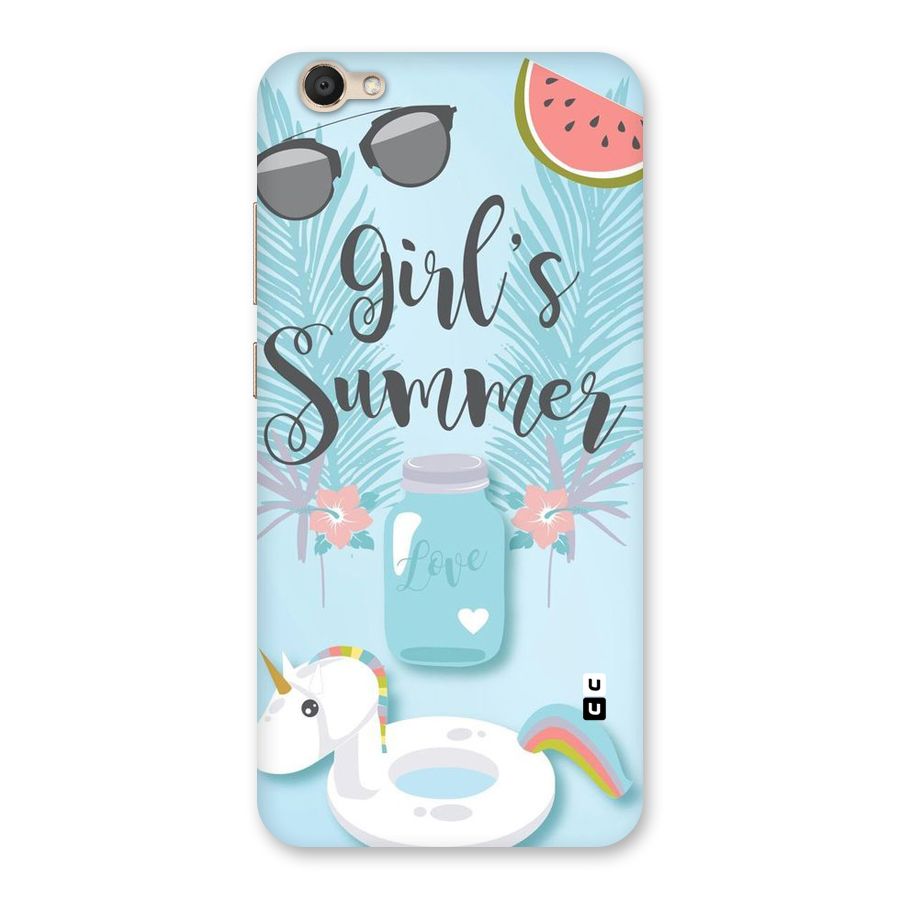 Girls Summer Back Case for Vivo V5