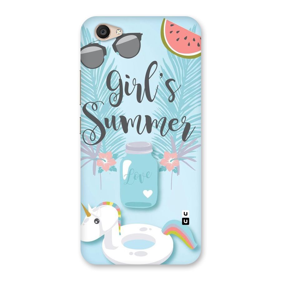 Girls Summer Back Case for Vivo V5 Plus