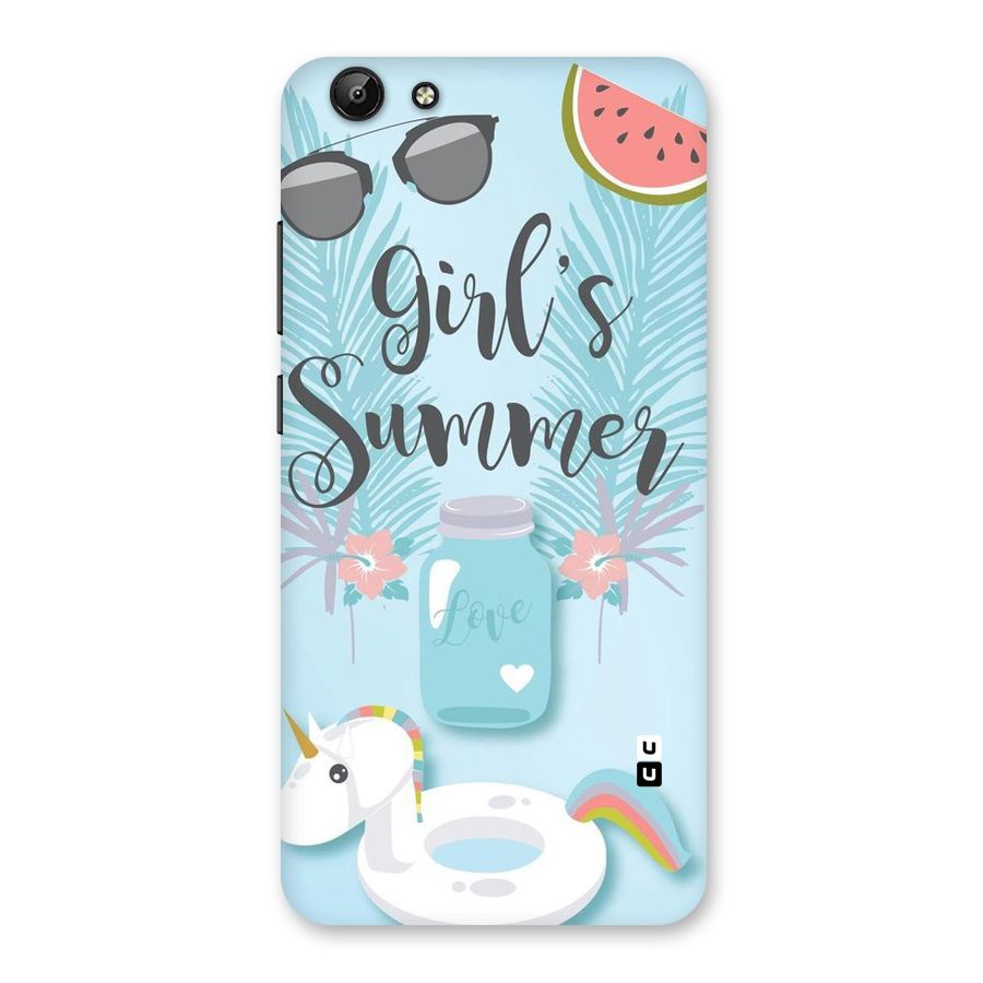 Girls Summer Back Case for Vivo Y69