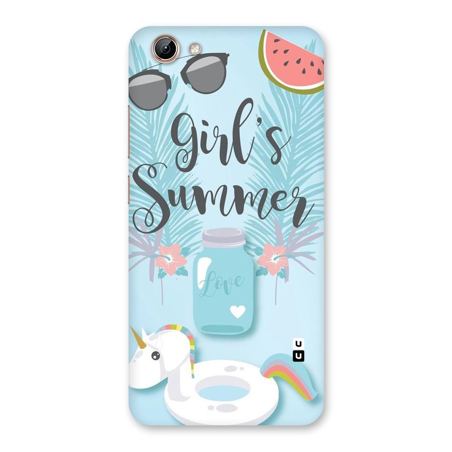 Girls Summer Back Case for Vivo Y71