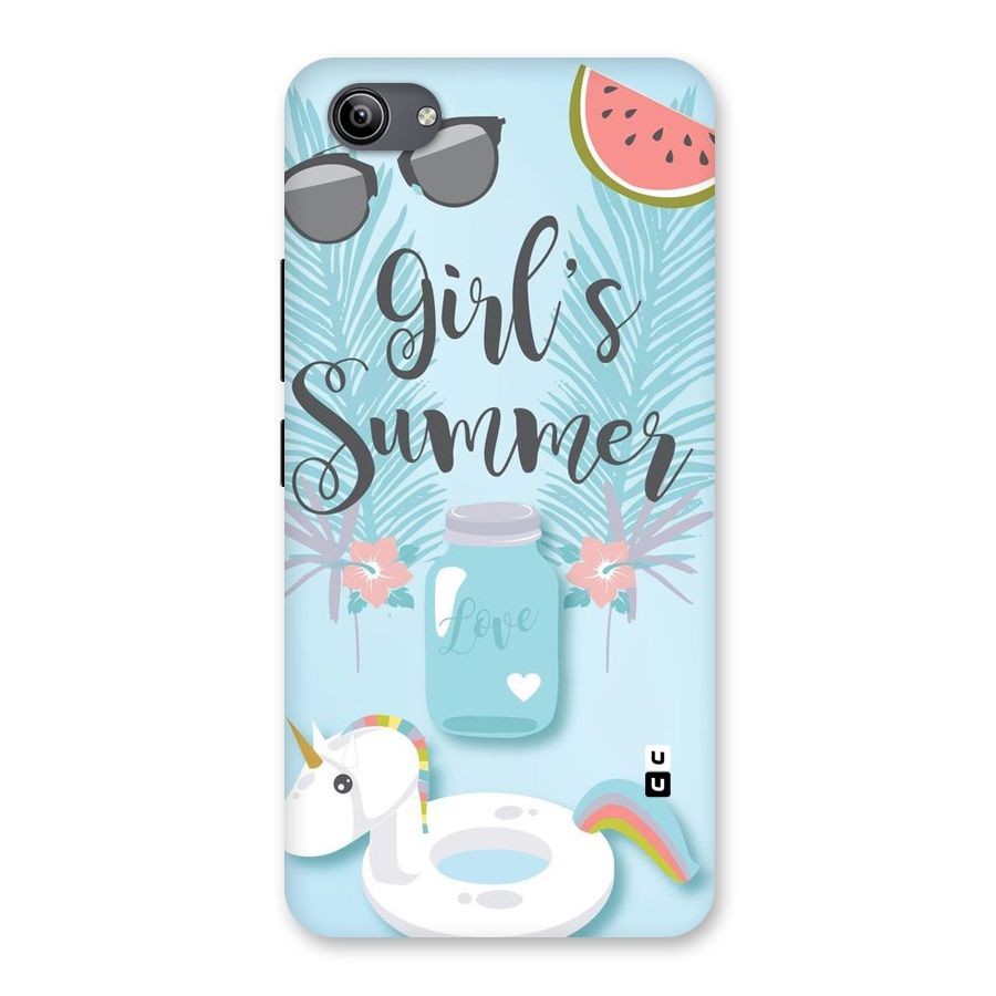 Girls Summer Back Case for Vivo Y81i