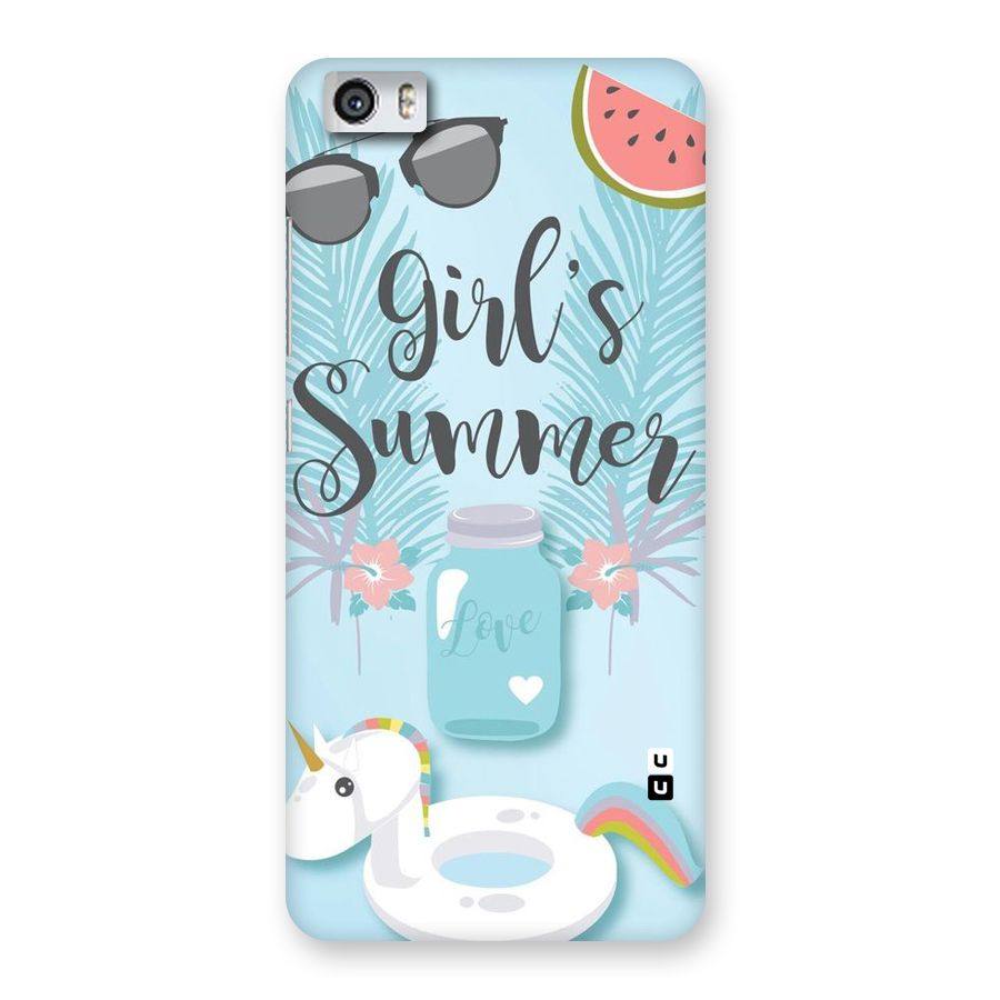 Girls Summer Back Case for Xiaomi Redmi Mi5