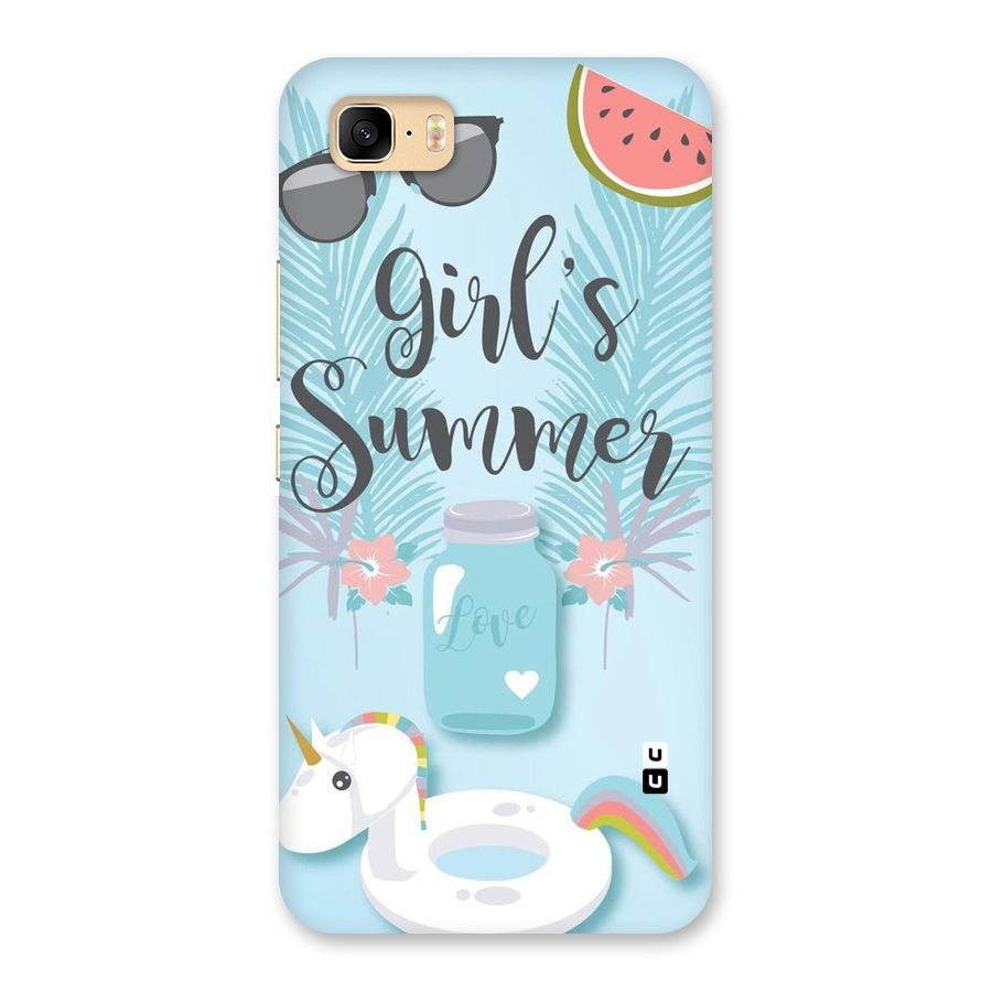 Girls Summer Back Case for Zenfone 3s Max
