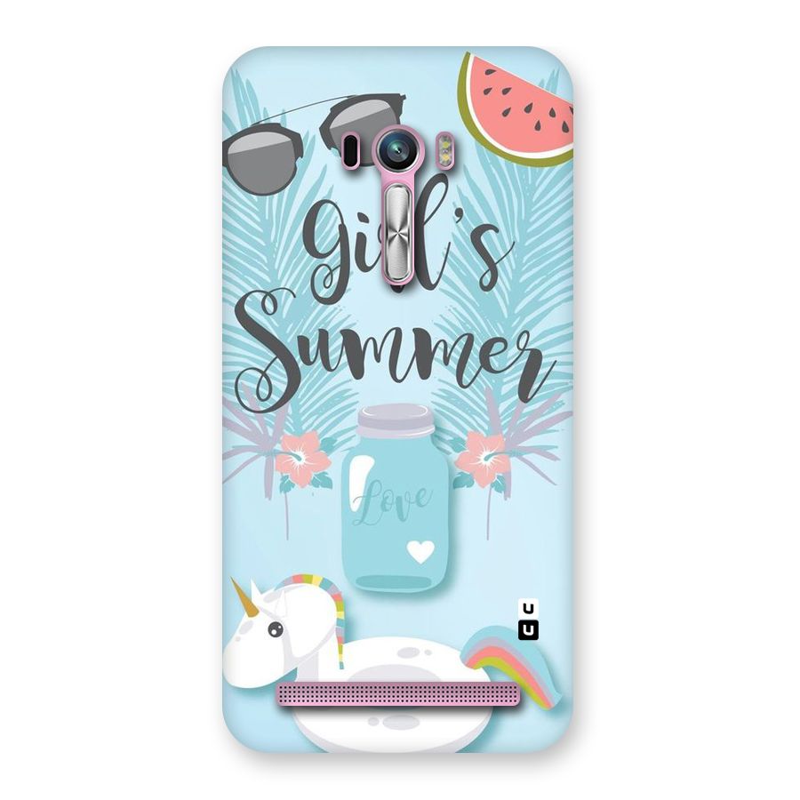 Girls Summer Back Case for Zenfone Selfie