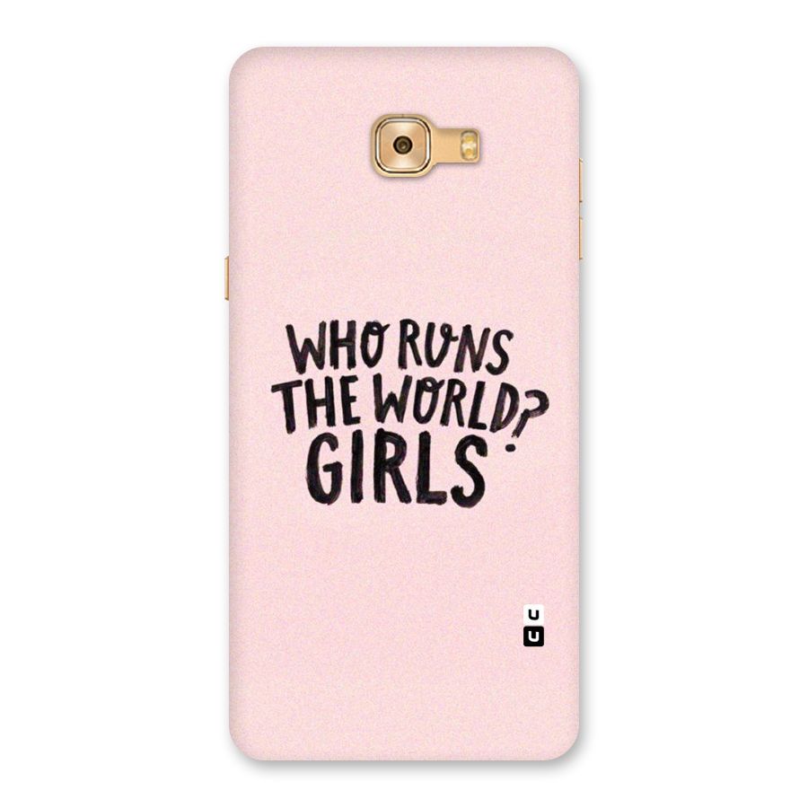 Girls World Back Case for Galaxy C9 Pro