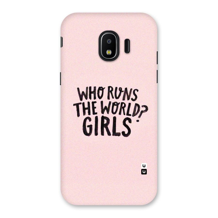 Girls World Back Case for Galaxy J2 Pro 2018