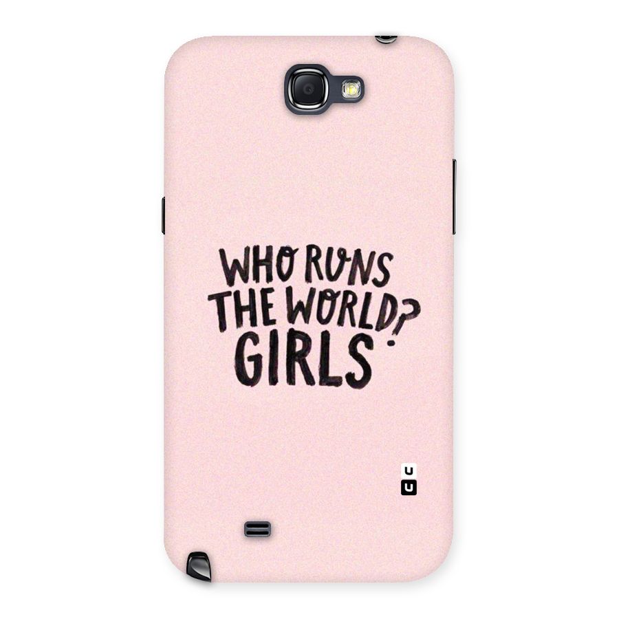 Girls World Back Case for Galaxy Note 2