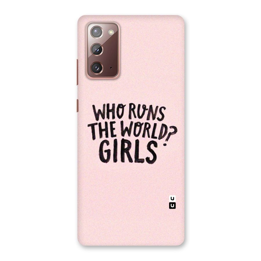 Girls World Back Case for Galaxy Note 20