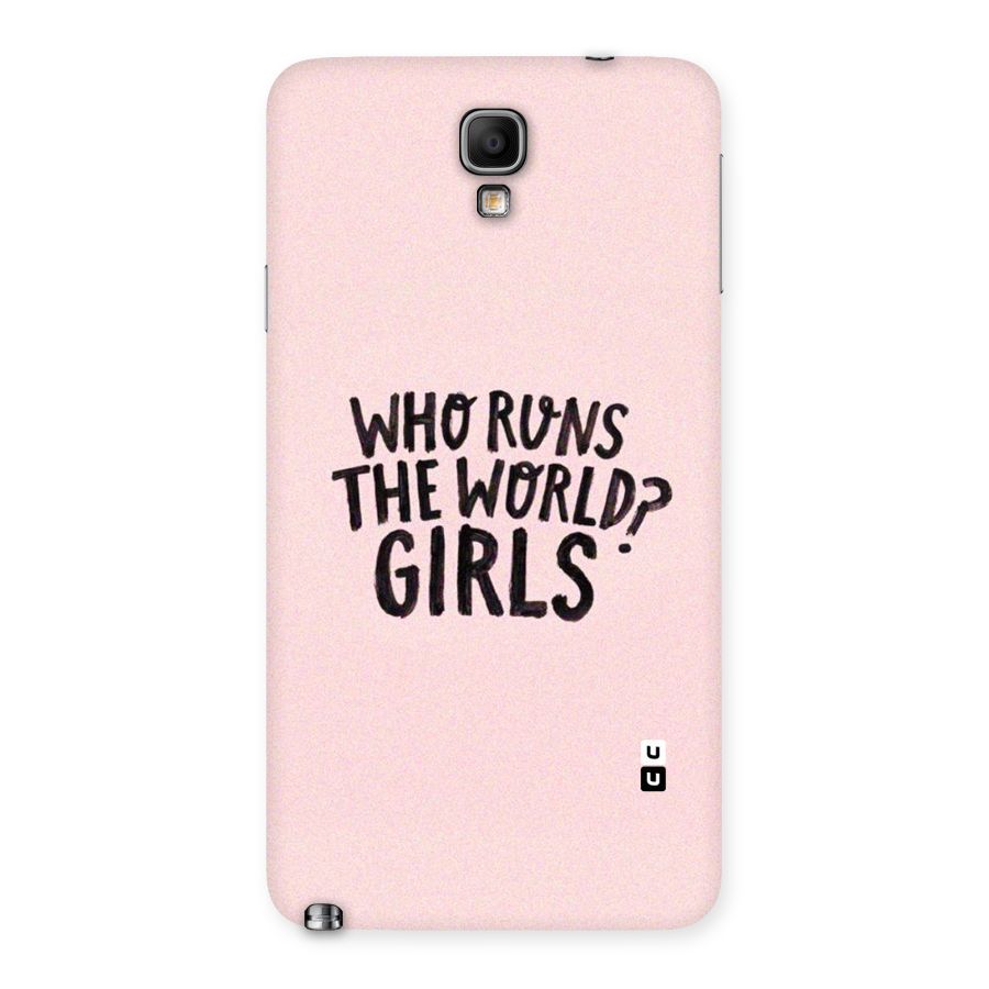 Girls World Back Case for Galaxy Note 3 Neo