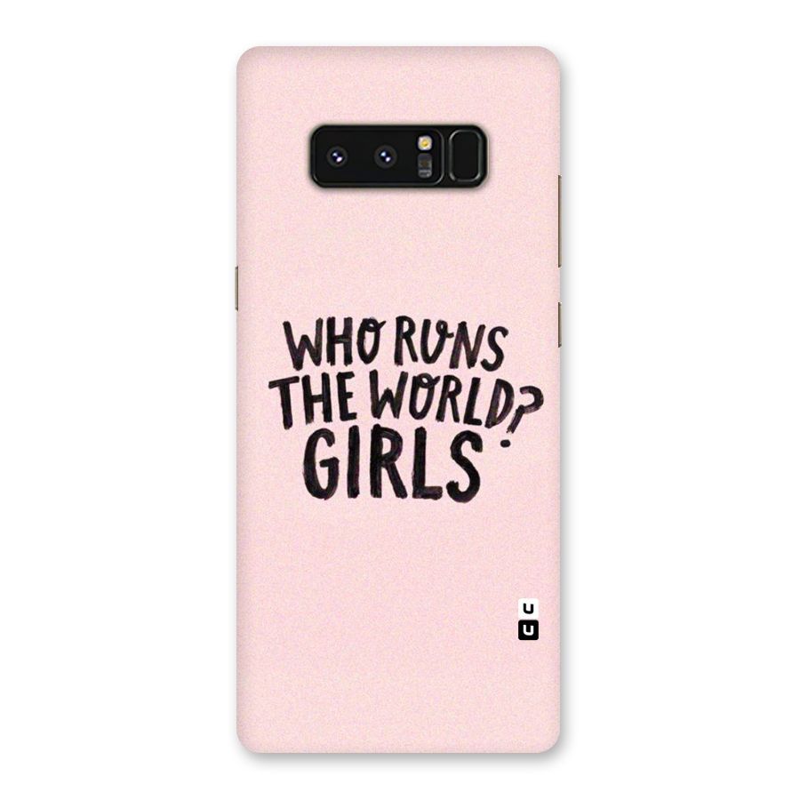 Girls World Back Case for Galaxy Note 8
