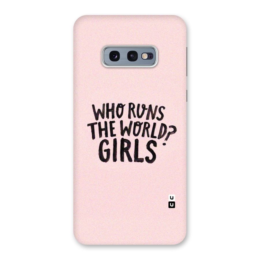 Girls World Back Case for Galaxy S10e