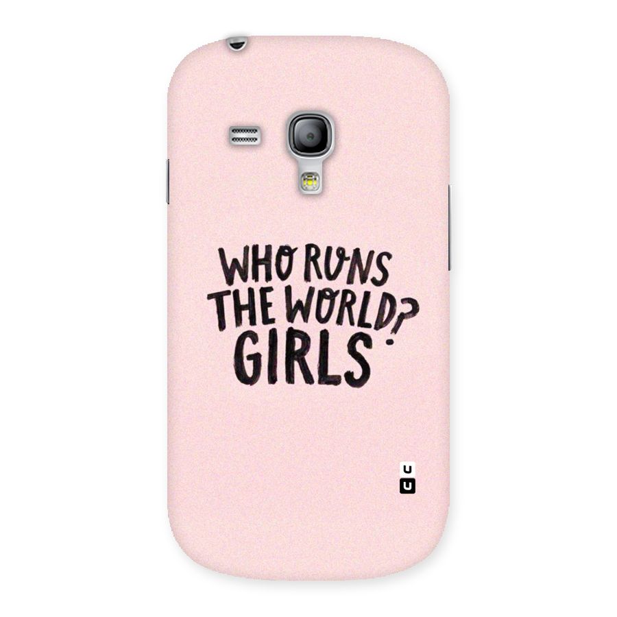 Girls World Back Case for Galaxy S3 Mini