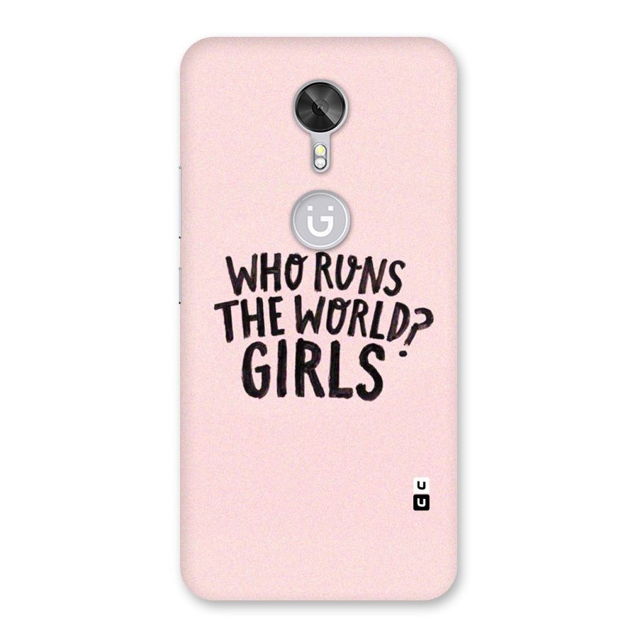Girls World Back Case for Gionee A1