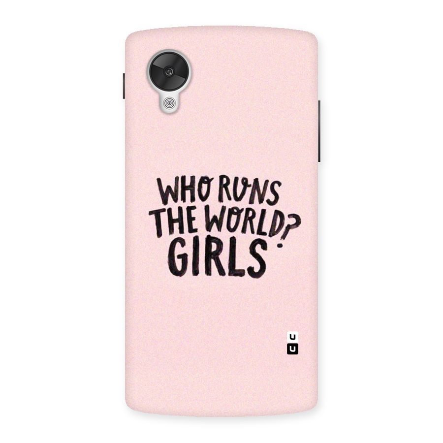 Girls World Back Case for Google Nexsus 5