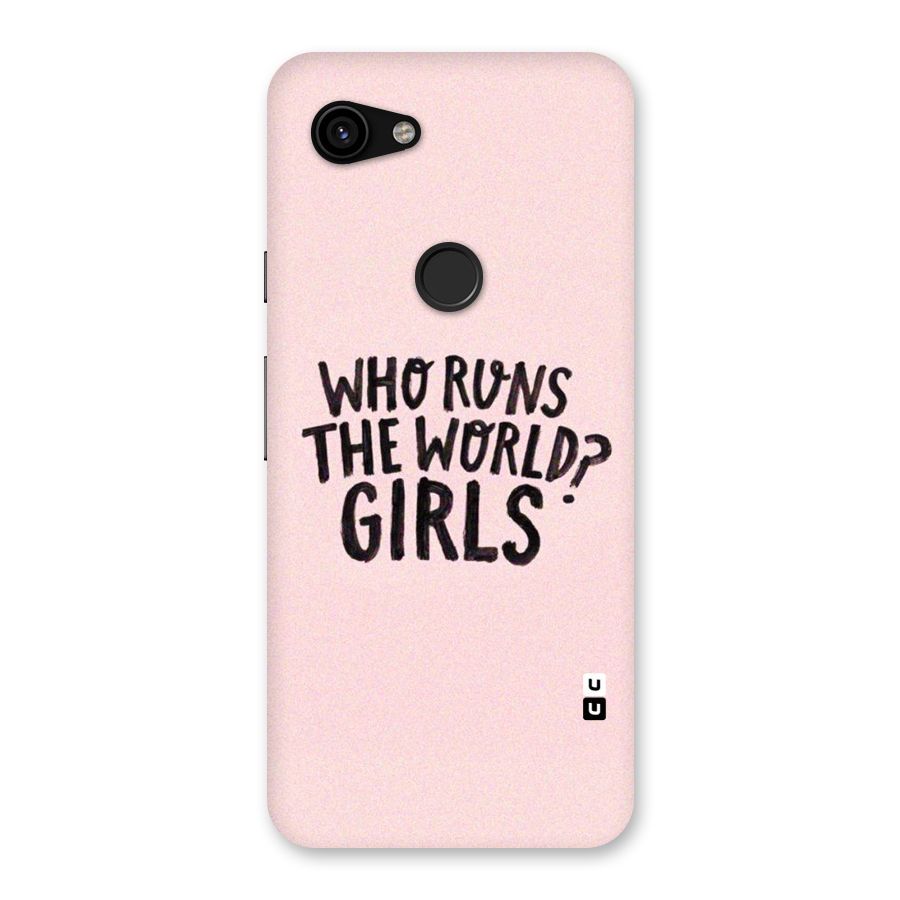 Girls World Back Case for Google Pixel 3a