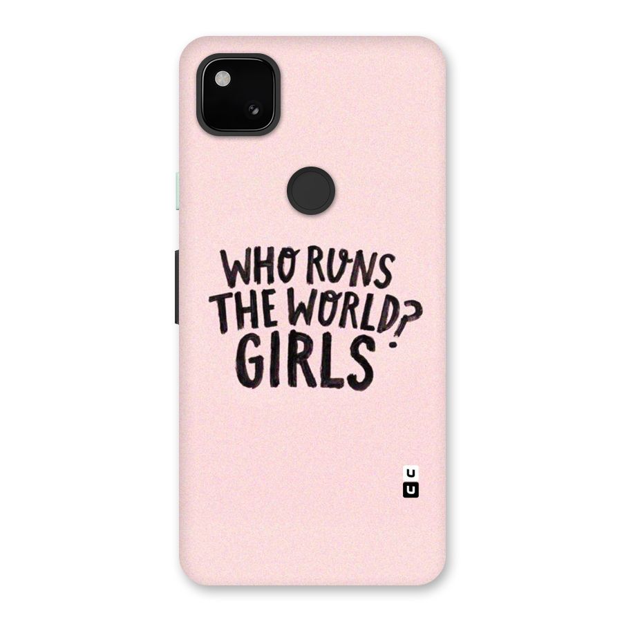 Girls World Back Case for Google Pixel 4a