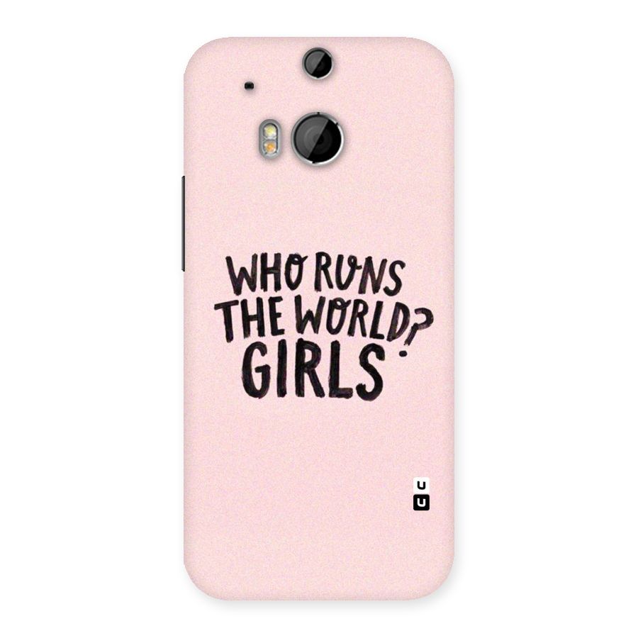 Girls World Back Case for HTC One M8
