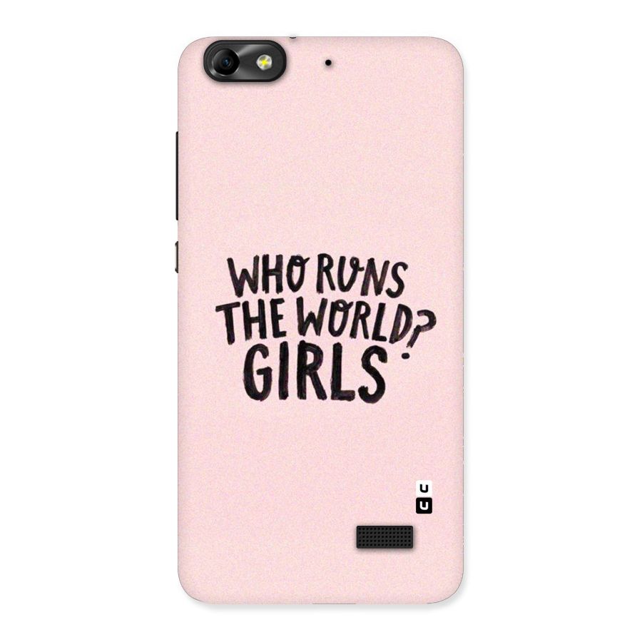Girls World Back Case for Honor 4C