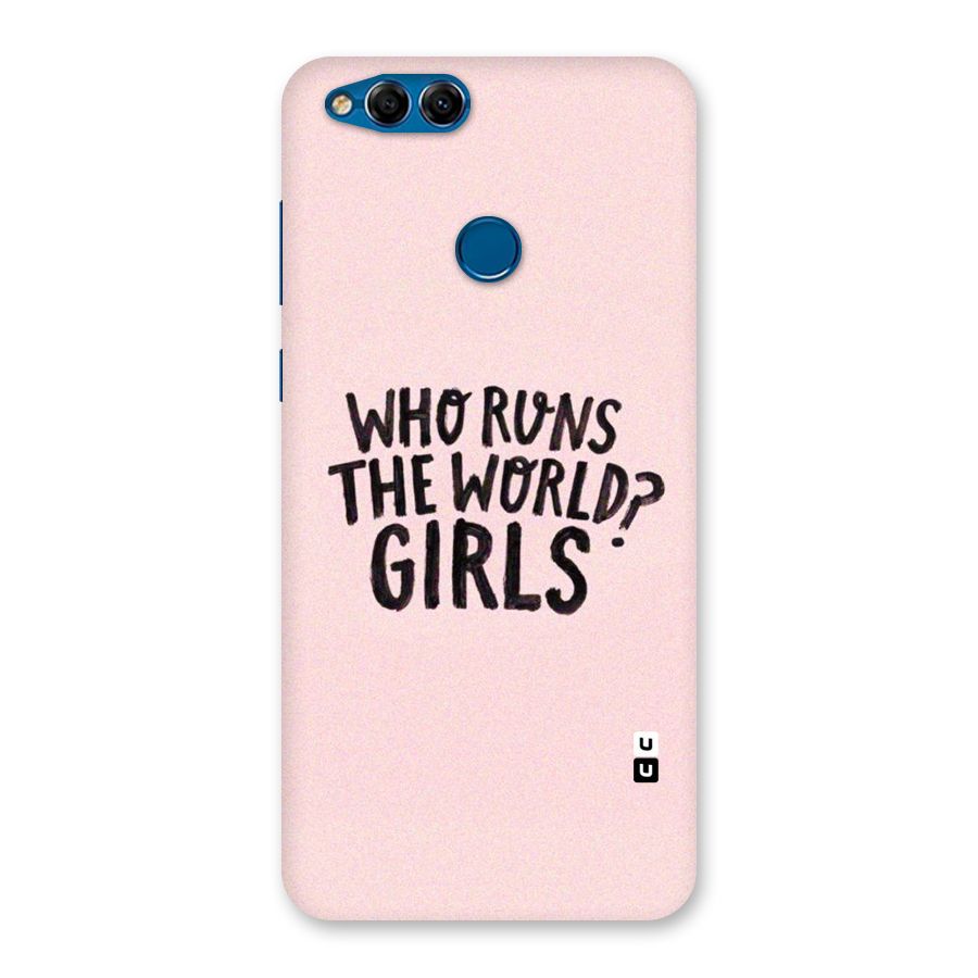 Girls World Back Case for Honor 7X