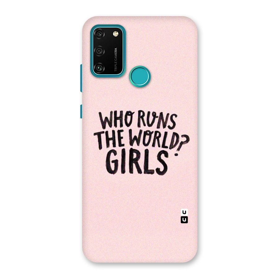 Girls World Back Case for Honor 9A