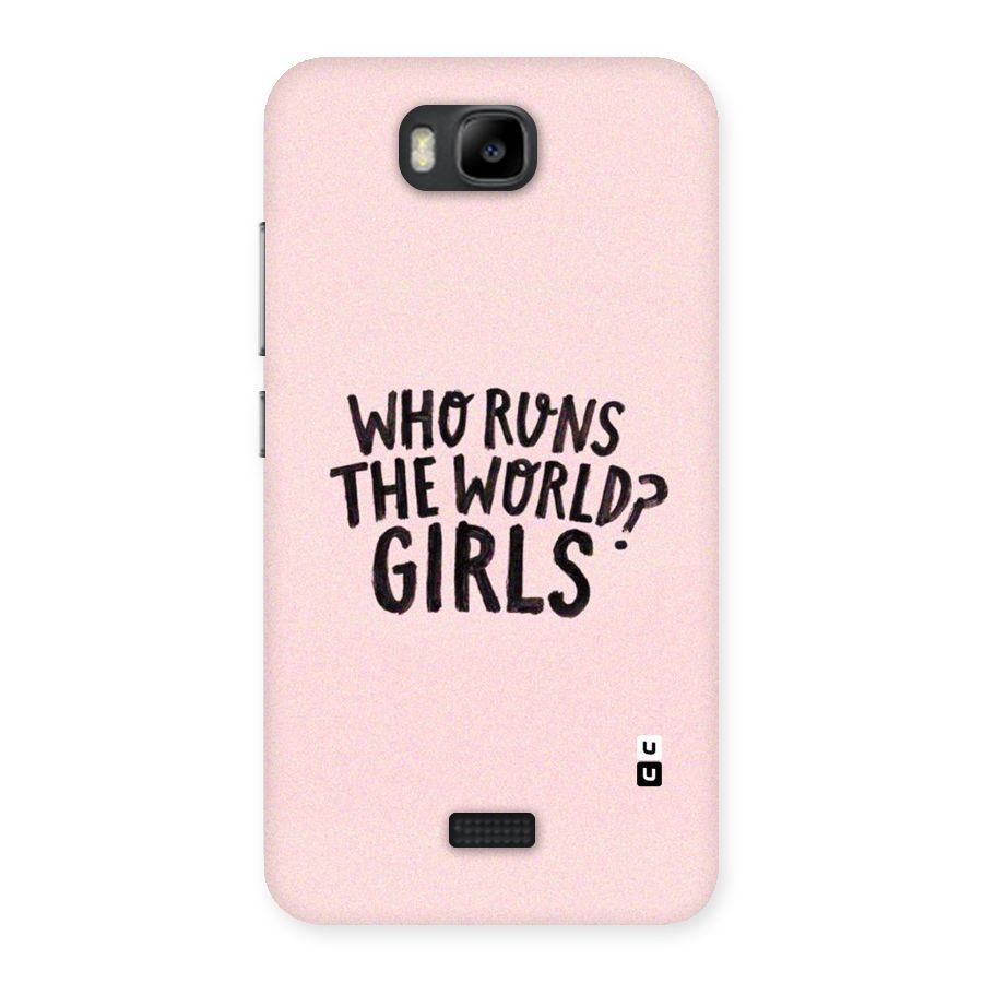 Girls World Back Case for Honor Bee