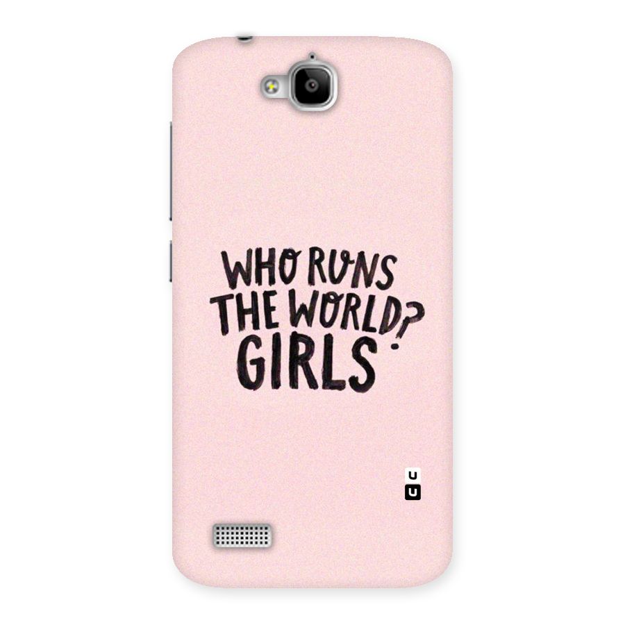 Girls World Back Case for Honor Holly