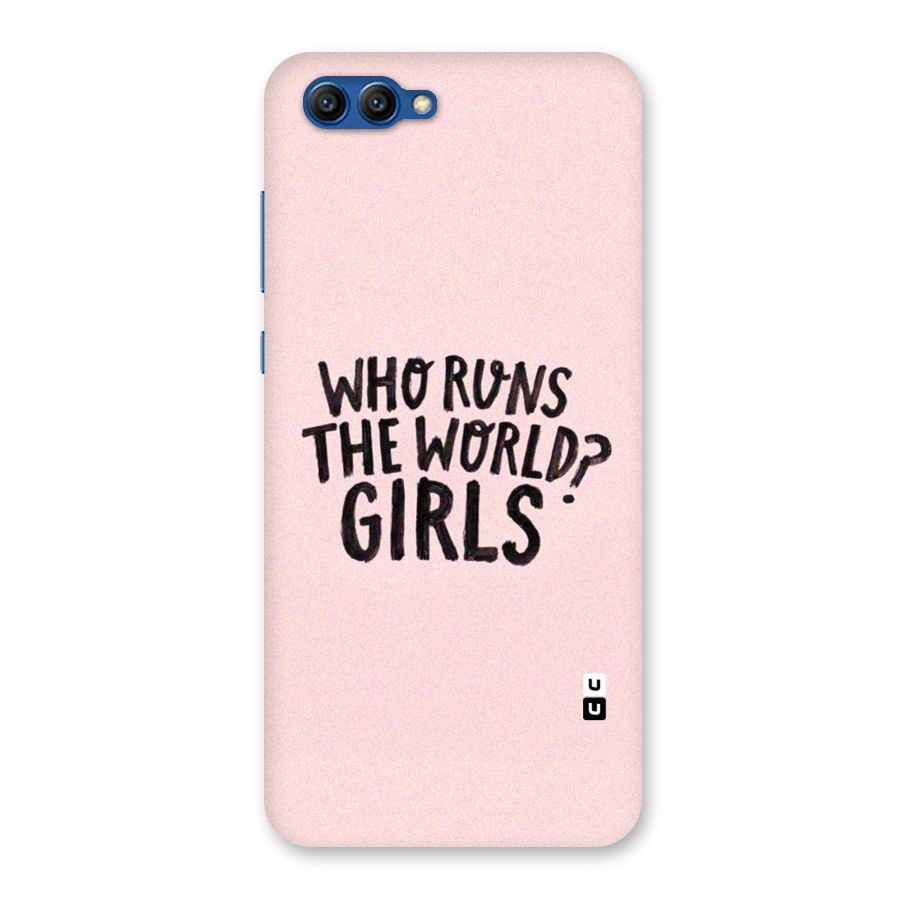 Girls World Back Case for Honor View 10