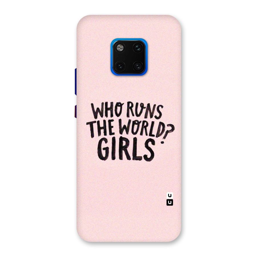 Girls World Back Case for Huawei Mate 20 Pro