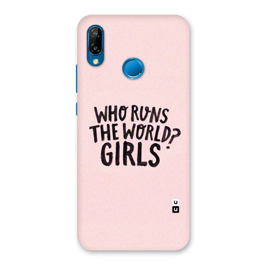 Girls World Back Case for Huawei P20 Lite