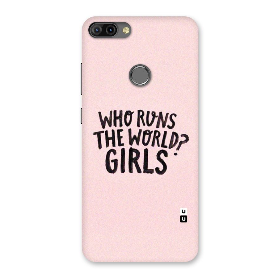 Girls World Back Case for Infinix Hot 6 Pro