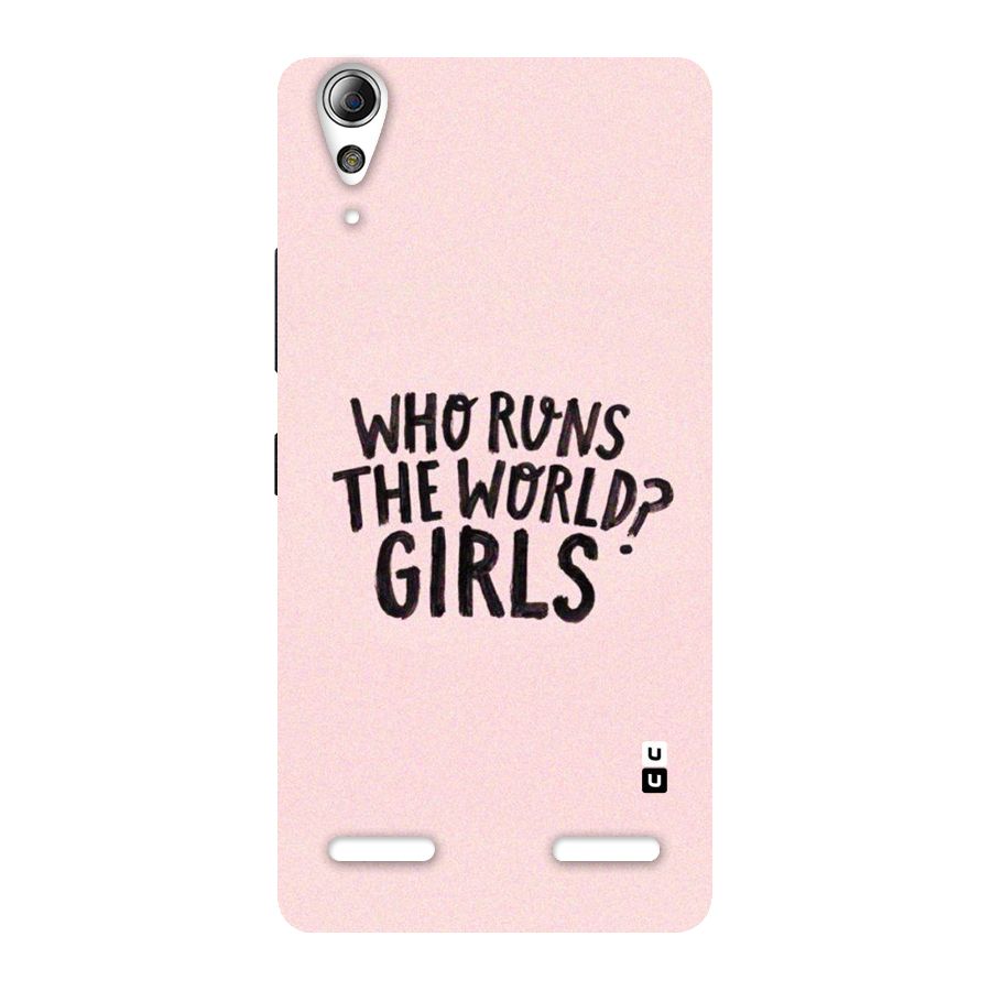 Girls World Back Case for Lenovo A6000 Plus