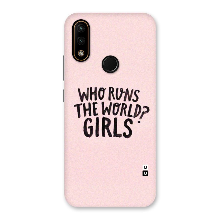 Girls World Back Case for Lenovo A6 Note