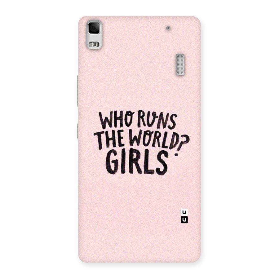 Girls World Back Case for Lenovo A7000