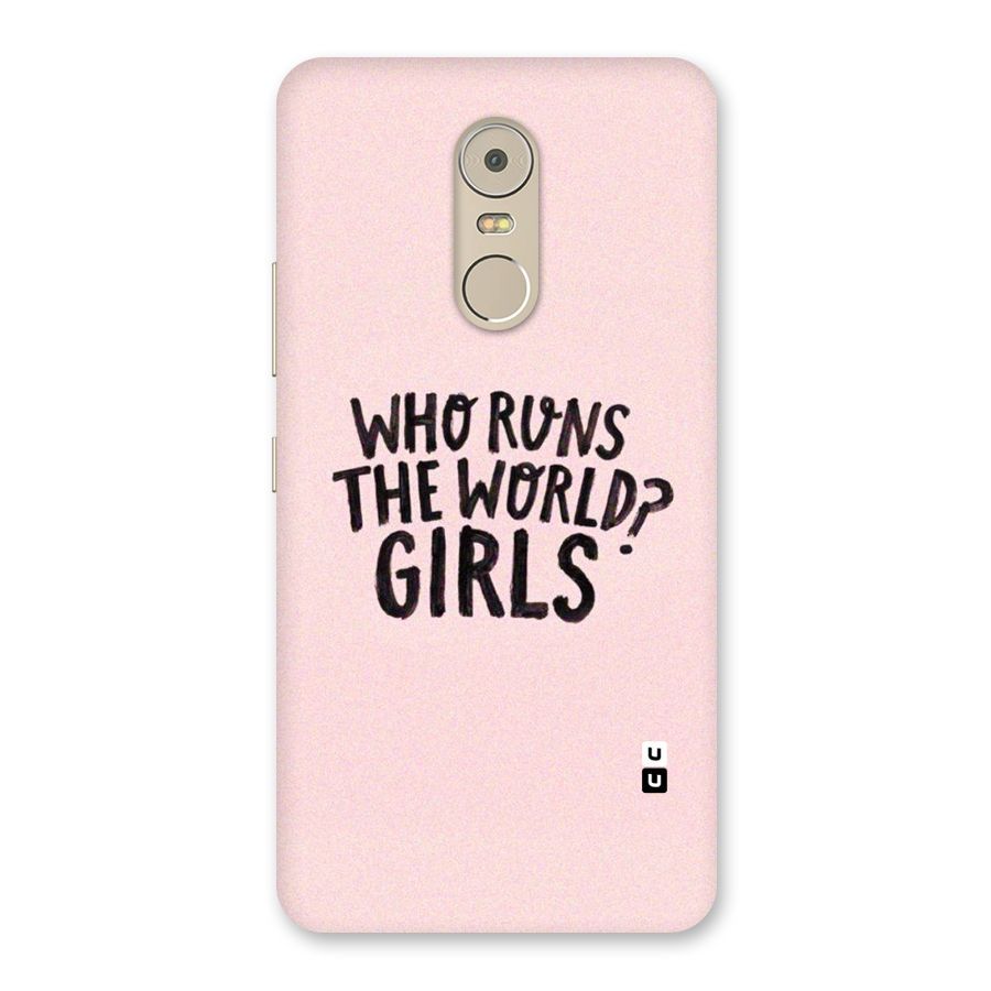 Girls World Back Case for Lenovo K6 Note