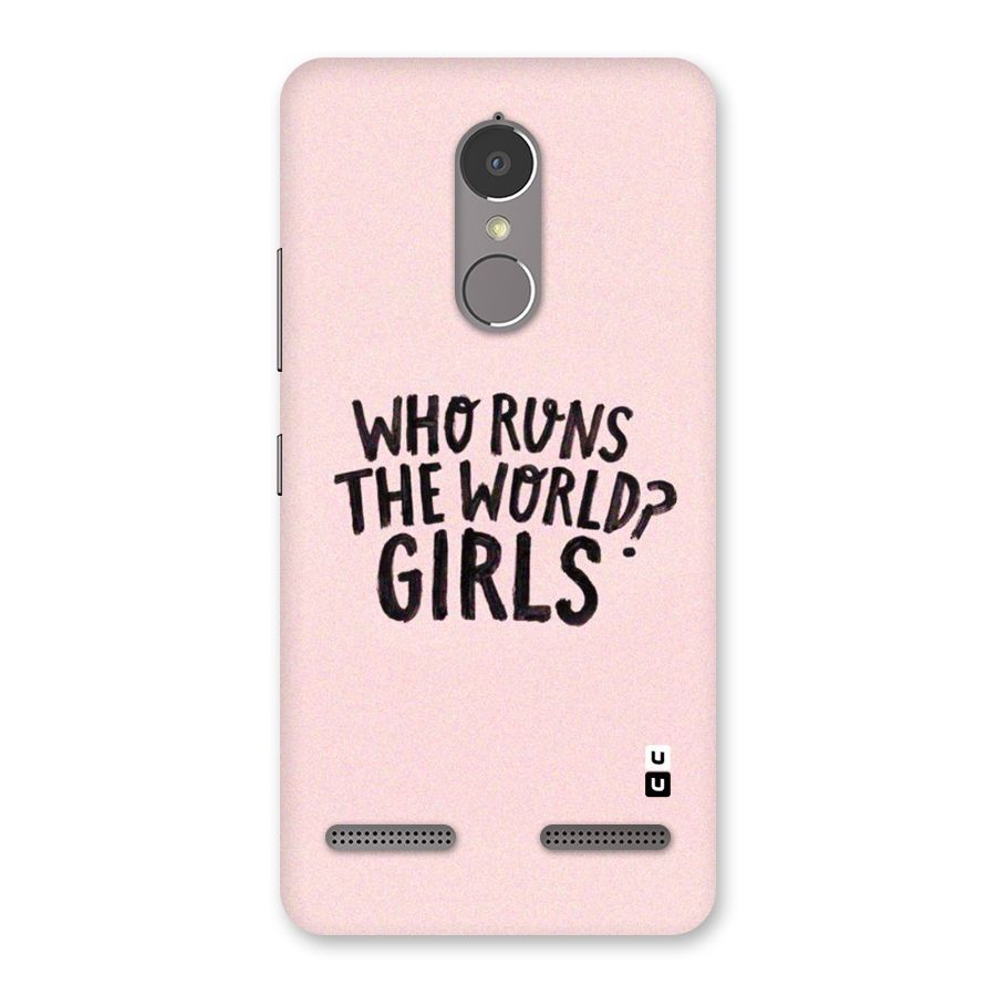 Girls World Back Case for Lenovo K6 Power