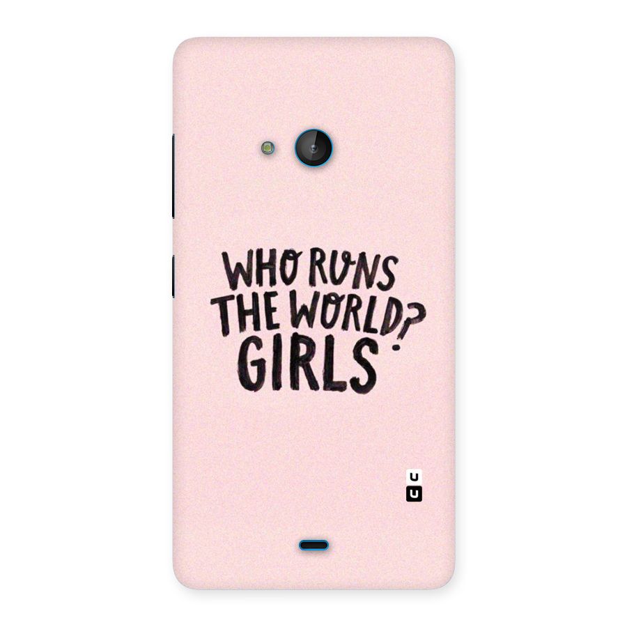 Girls World Back Case for Lumia 540