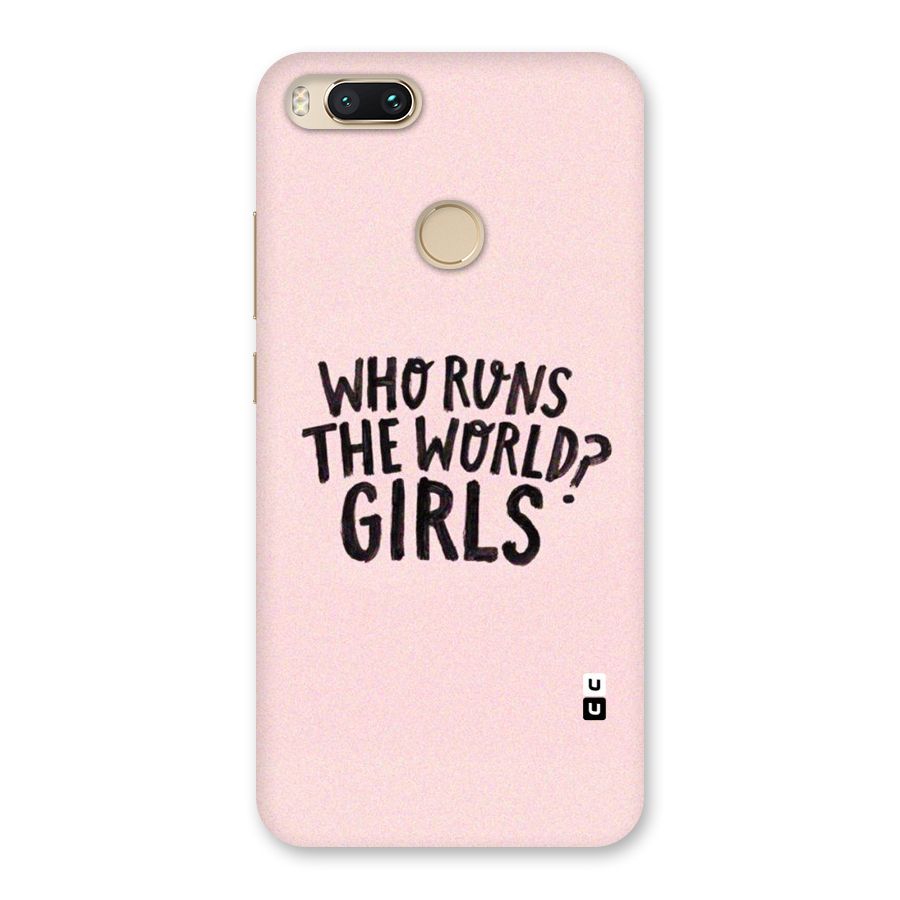 Girls World Back Case for Mi A1
