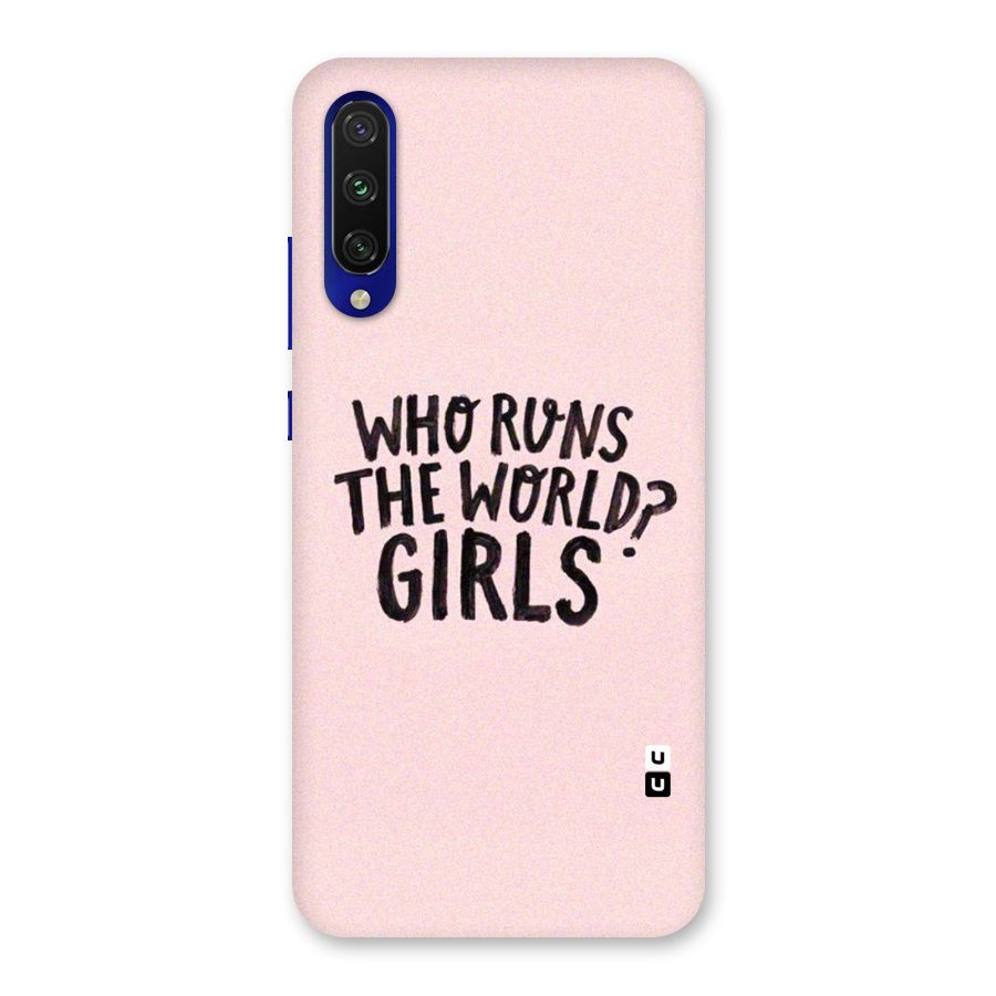 Girls World Back Case for Mi A3