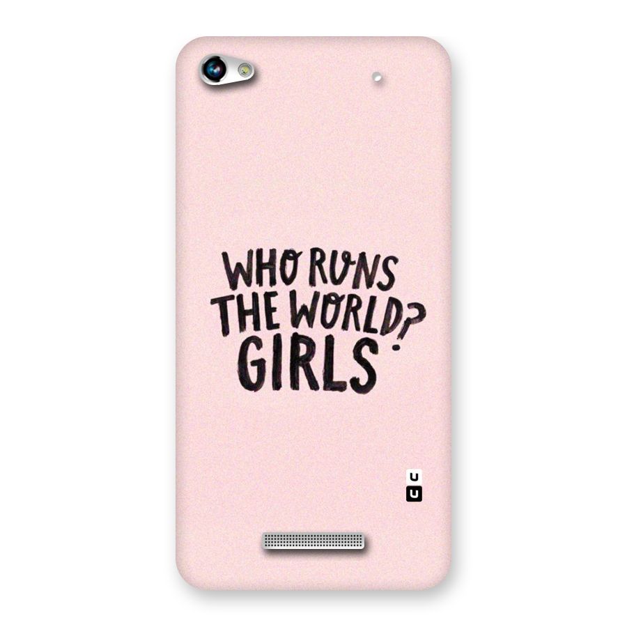 Girls World Back Case for Micromax Hue 2