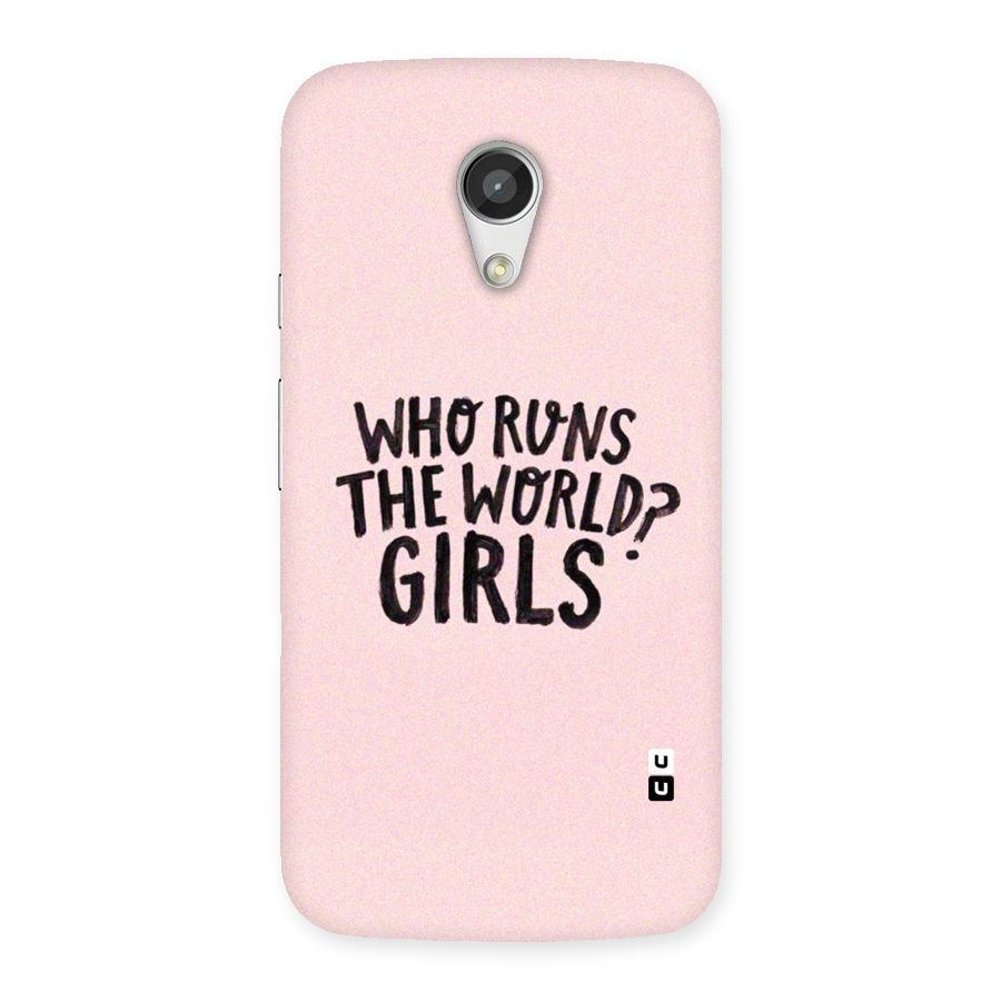 Girls World Back Case for Moto G 2nd Gen