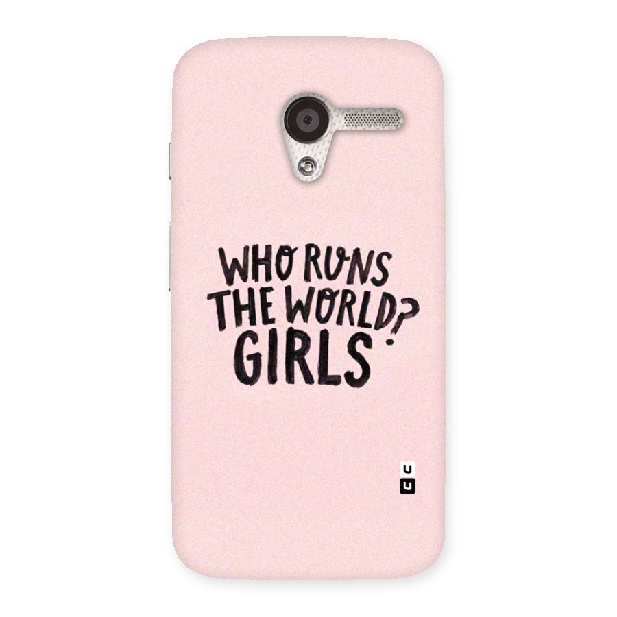 Girls World Back Case for Moto X