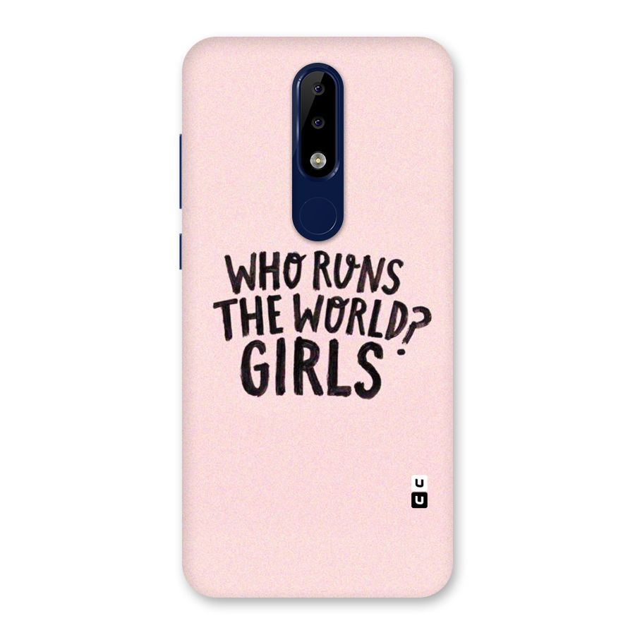 Girls World Back Case for Nokia 5.1 Plus