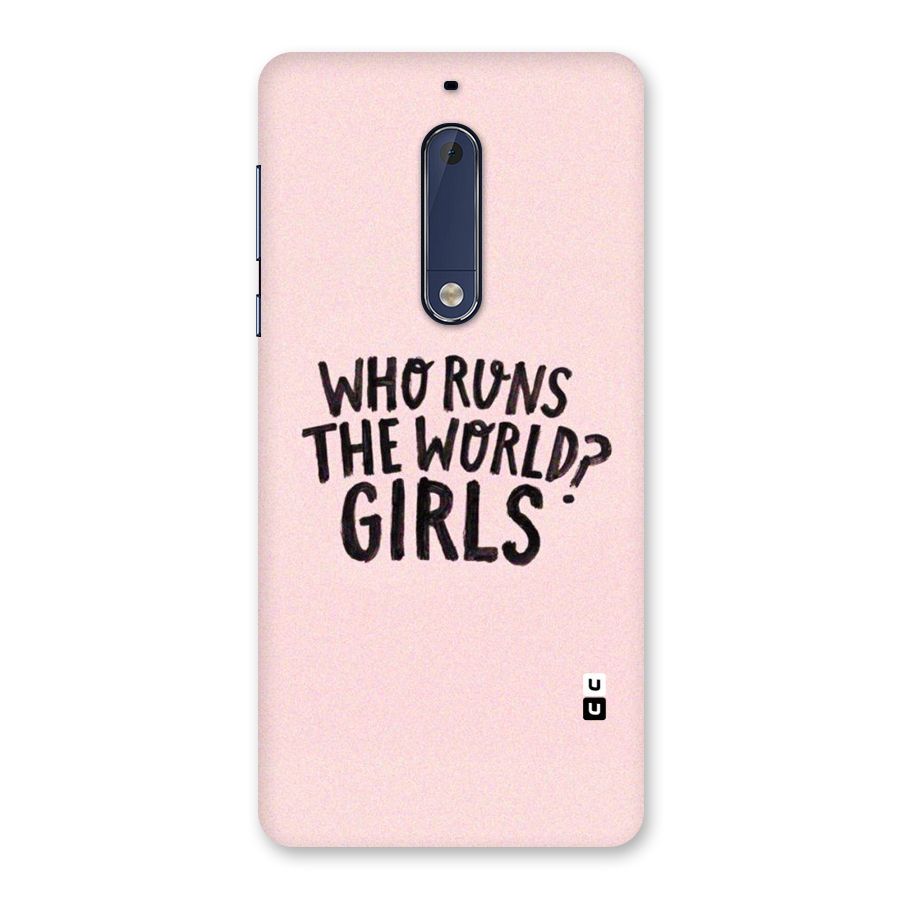 Girls World Back Case for Nokia 5