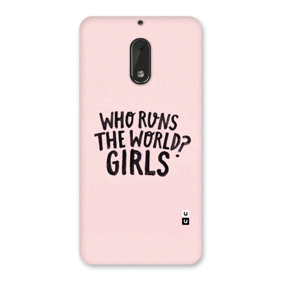 Girls World Back Case for Nokia 6