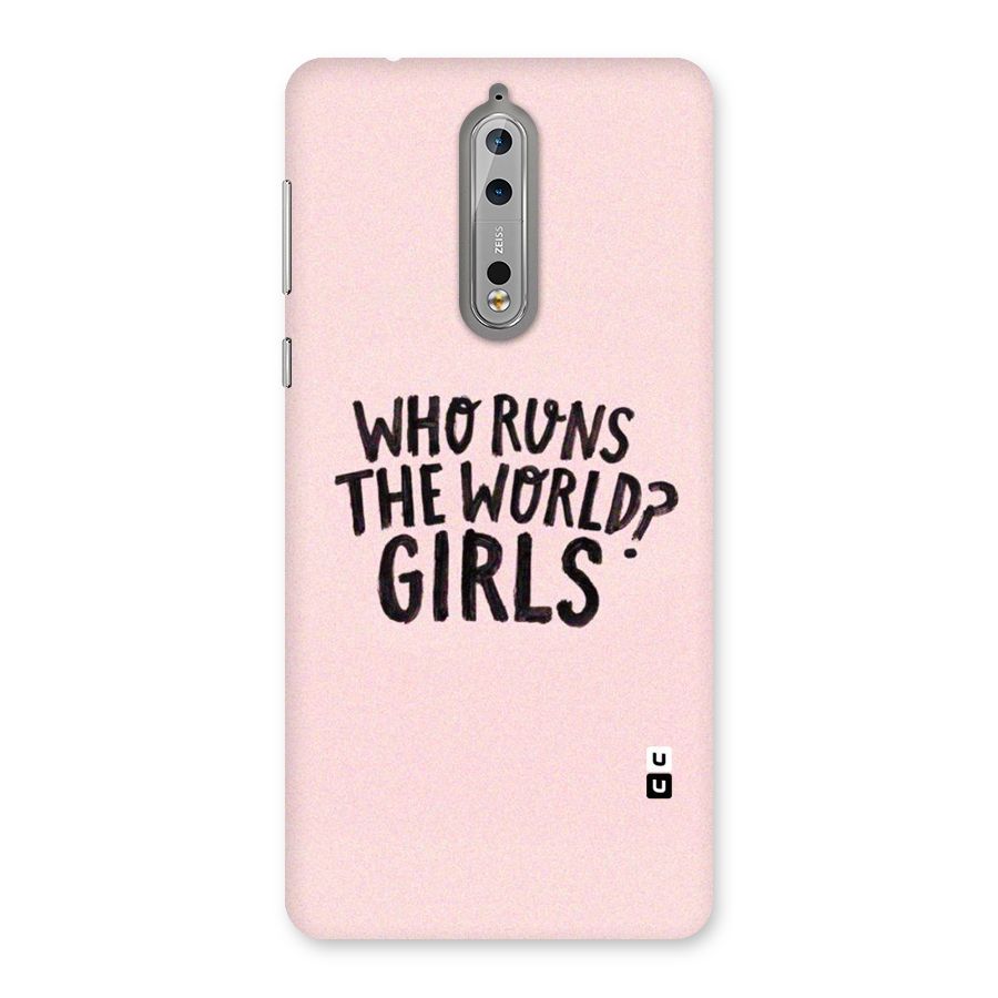 Girls World Back Case for Nokia 8